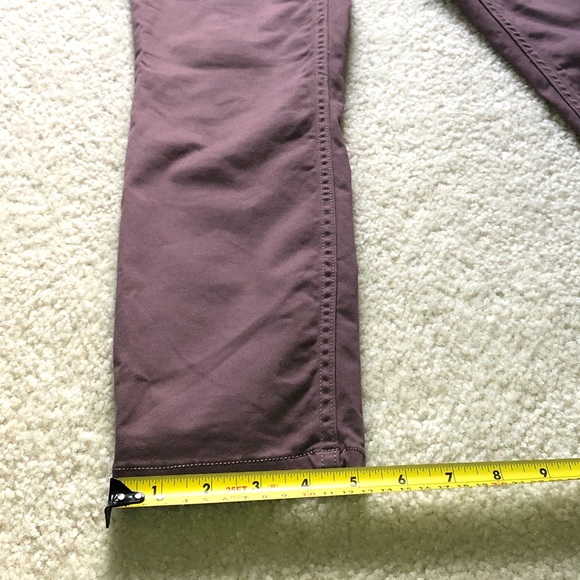 Calvin Klein Ankle Skinny Khaki Pants Sz 4 - Picture 5 of 11